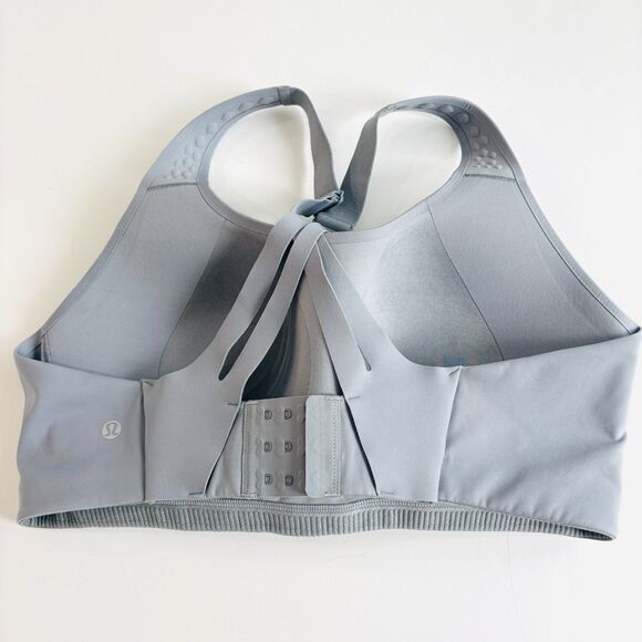 Lululemon AirSupport Sports Bra High Support C-DDD Cups Rhino Grey Vapor Sz 38D - Picture 3 of 7